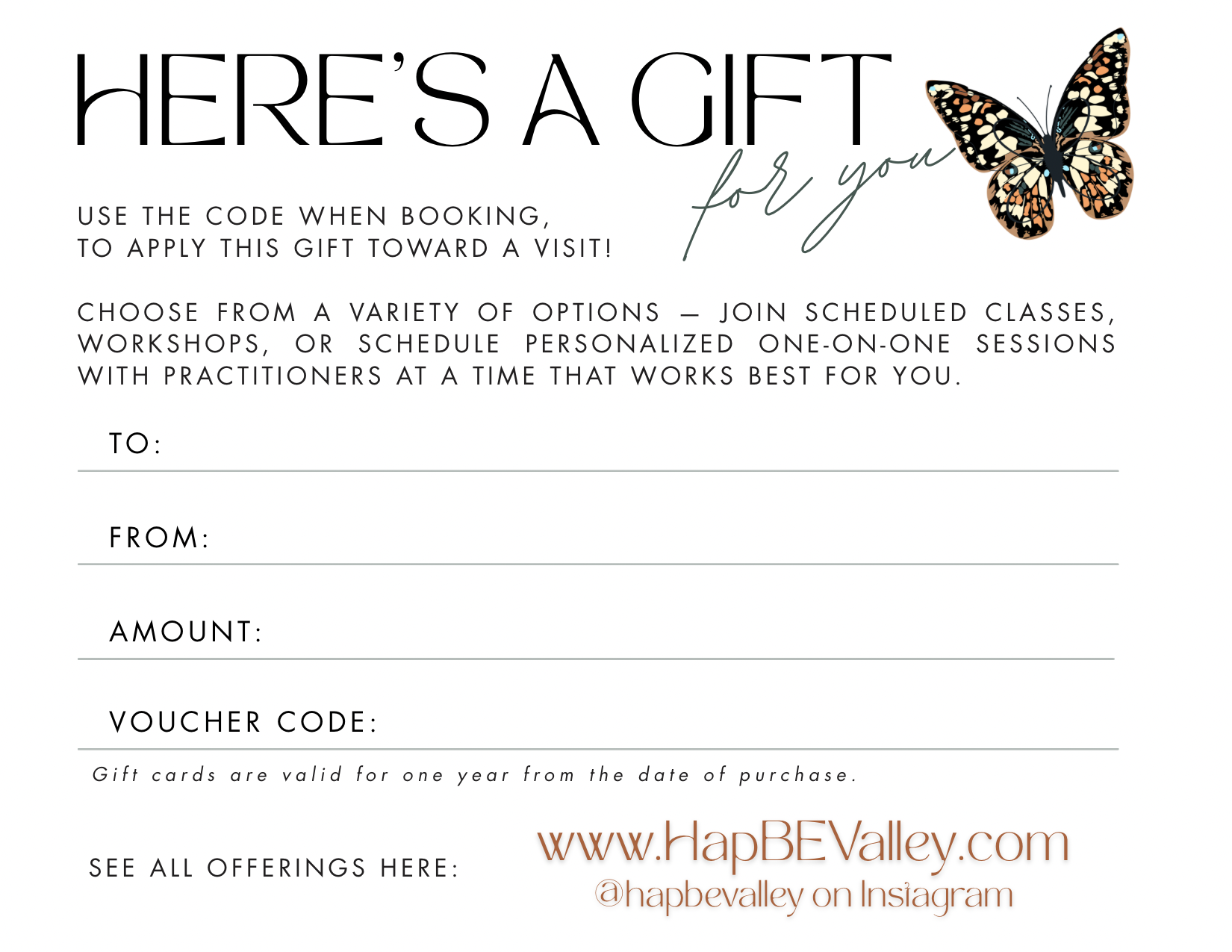 Gift Certificate
